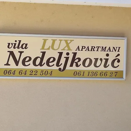 Apartment Lux Nedeljkovic Gornja Trepca Cacak